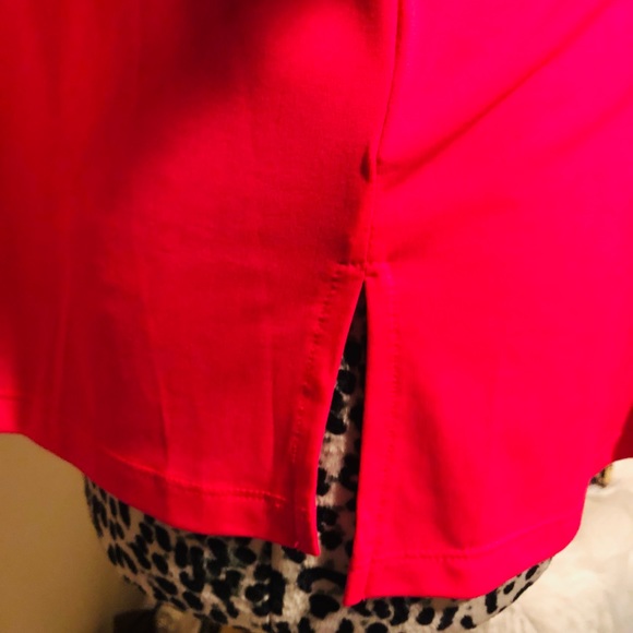 Fuchsia Hot Pink flutter sleeve blouse - CUTE! NEW - Picture 4 of 5